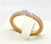 Anello Salvini Donna in Oro Diamante 0.79 Ct 72044928260-14 - 72044928260-14